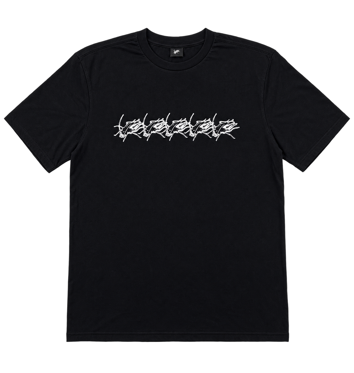 CAMISETA LOGO PRETA